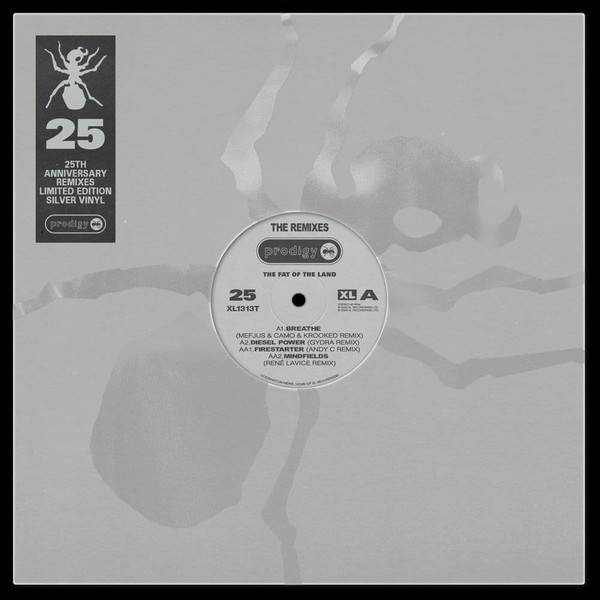 The Prodigy – The Fat Of The Land - Remixes (silver)